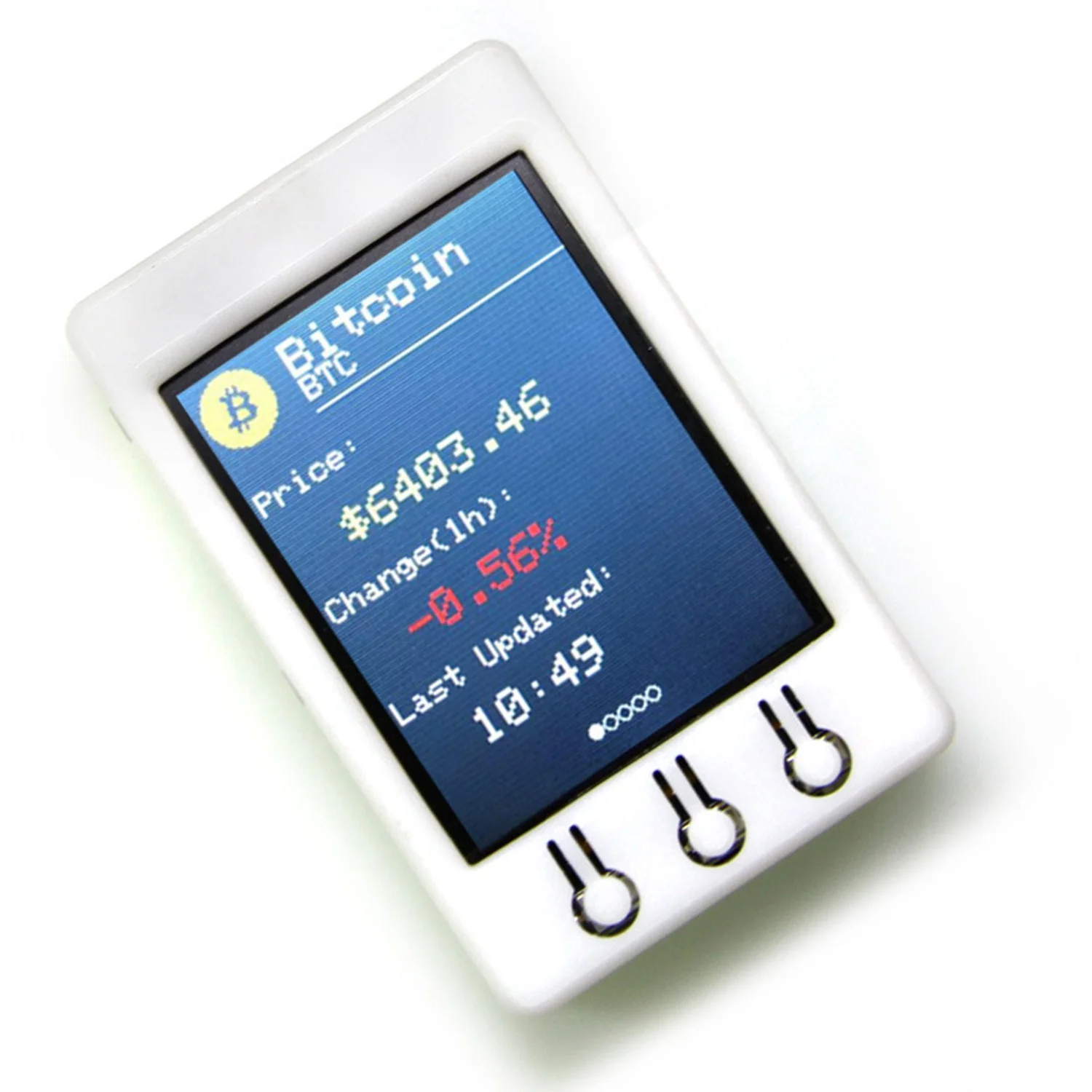 Ttgo T Watcher Btc тикер Esp32 2 дюйма 320X240 Tft дисплей модуль для Arduino Биткоин цена программы 4