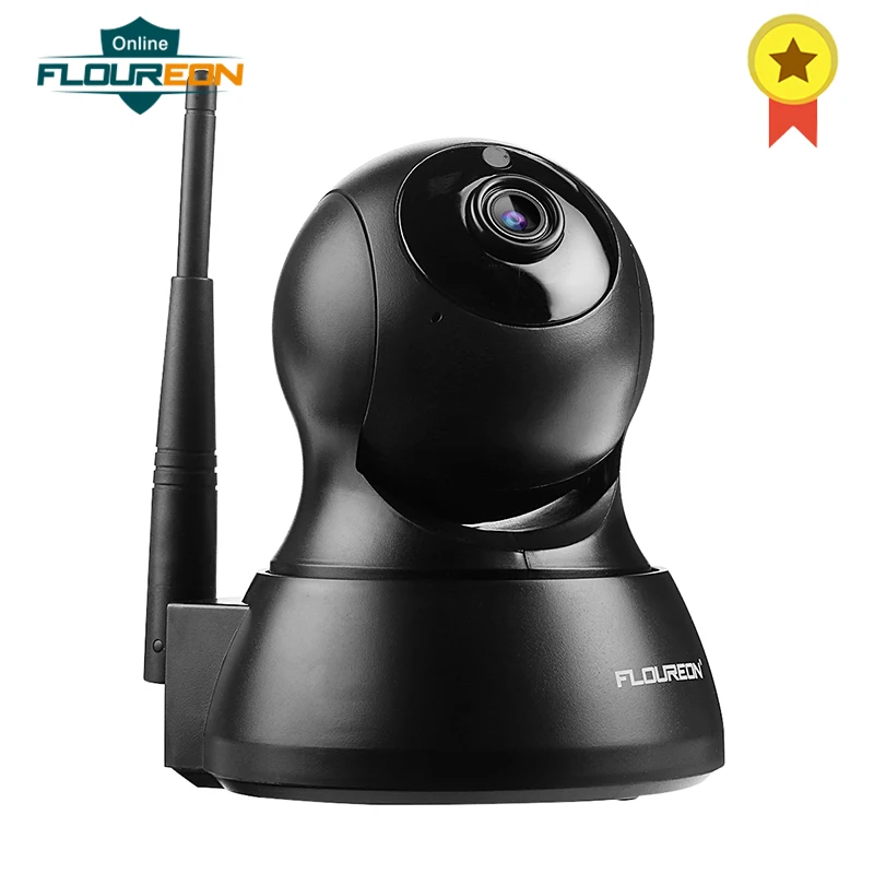 

FLOUREON Wifi 1.0 Megapixel 720P Wireless CCTV Security IP Camera EU Network Infrared Indoor IP Camera H.264 WIFI Night Vision