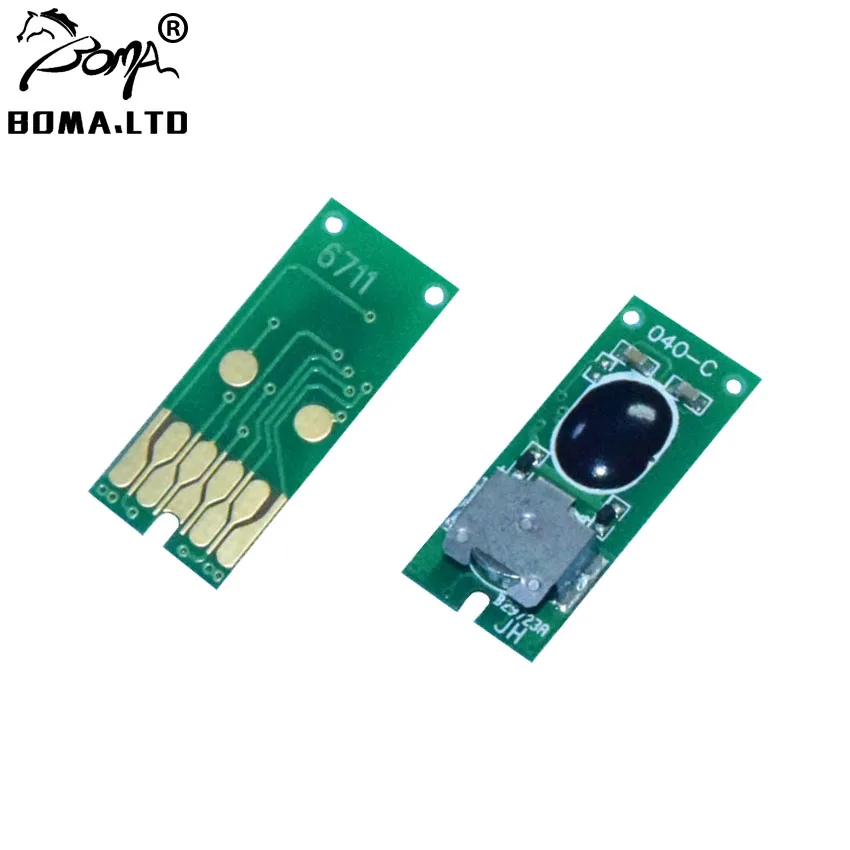 T6711 чип для резервуара технического обслуживания EPSON WF 3540 3620 3640 7110 WP 4520 4530 L1455