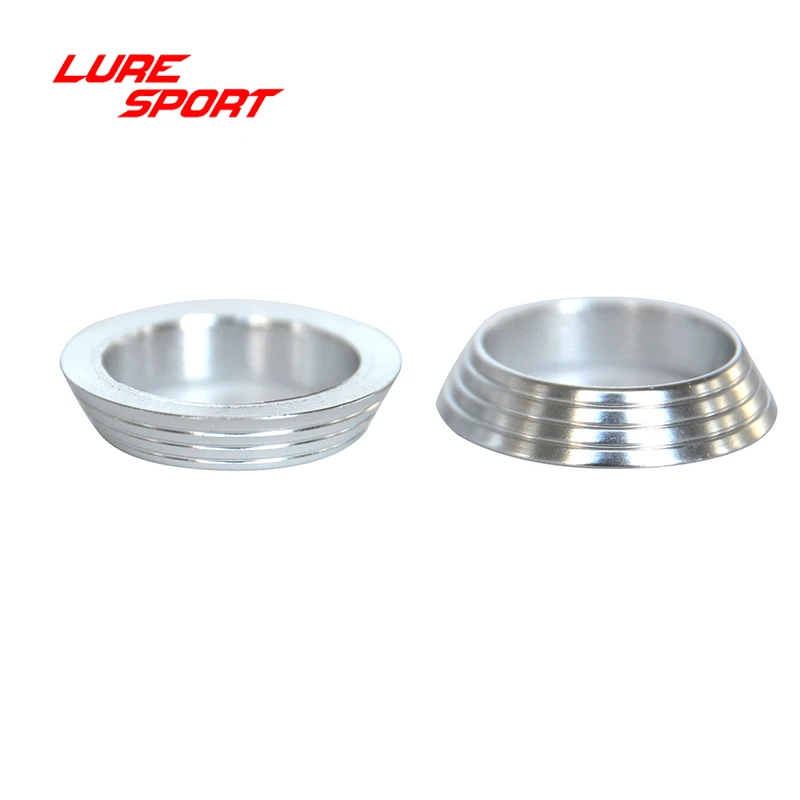 LURESPORT 6 шт. алюминиевое кольцо для проверки ветра с леской удочка Строительные