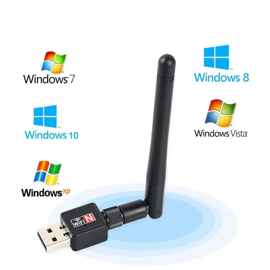 Wi-Fi адаптер мини антенна 802.11n. Беспроводной антенный адаптер Wi-Fi USB 300 Мбит/с. Wi-Fi ключ: USB адаптер 802.11 n, с антенной. Mini Wireless USB WIFI С антенной