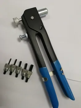 

DWZ 7PCS New 10.5" Heavy Duty Nut Rivet Tool M3 M4 M5 M6 M8 Rivnuts Nutsert Insert Kit