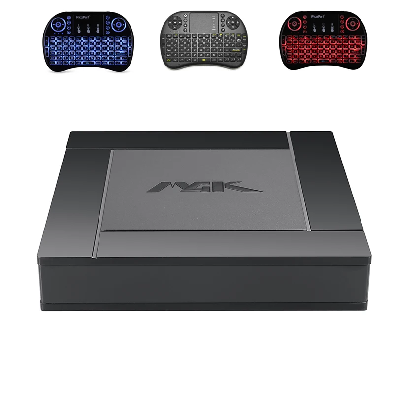 

Excelvan M4K Smart TV Box Android 7.14GB 32GB RK3328 Bluetooth 4.0 Quad core 2.4G WiFi USB 3.0 100Mbps 4K HD 2.0 Media Player