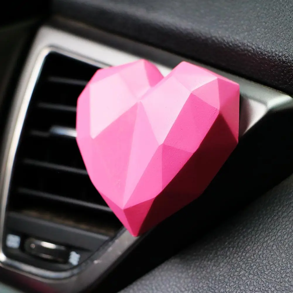 

perfume Love Heart Automobile Car Vent Fragrance Perfume Clip Air Freshener Diffuser zapach do samochodu