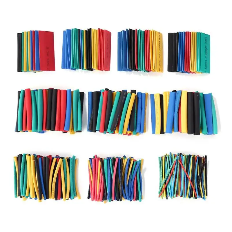 530pcs Heat Shrink Tubing Insulation Shrinkable Tubes Assortment font b Electronic b font Polyolefin Wire Cable