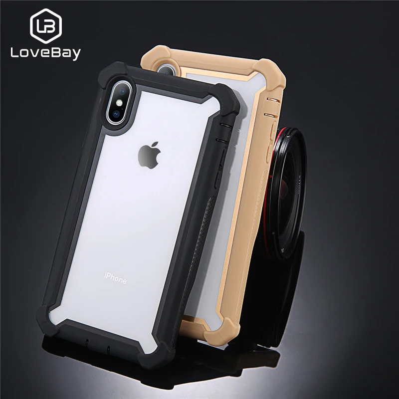 Lovebay Хоккей чехол для iPhone X XS MAX XR назад чехлы iphone 6S 6 7 8 плюс ПК и ТПУ противоударный