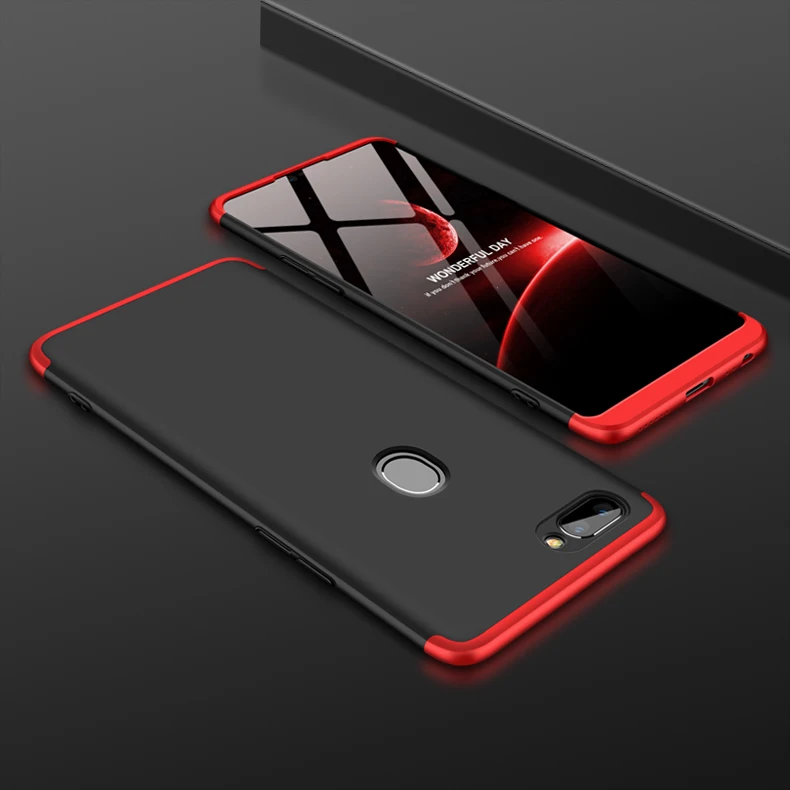 

OPPO Real Me 2 Case Colored 360 Degree Protector Full Cover Phone Case for Oppo Realme 2 Realme2 Case Shockproof Cover