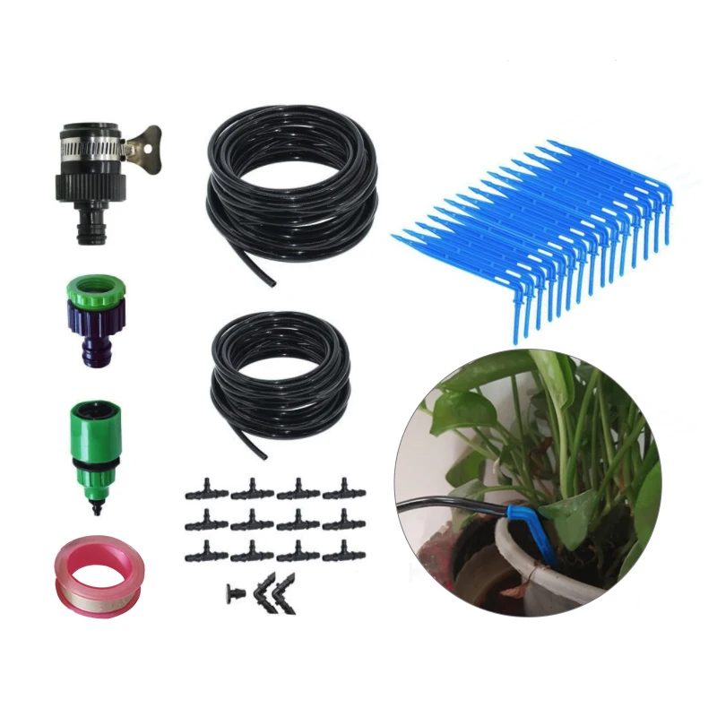 

Drip Arrow Irrigation System Micro Drip Irrigation System Garden Watering Potted Plants with Greenhouse Automatic Watering