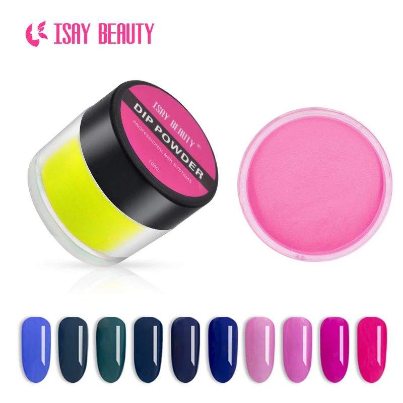 ISAYBEAUTY новые цвета не УФ светильник для лечения Ногтей Dip порошок сильный и