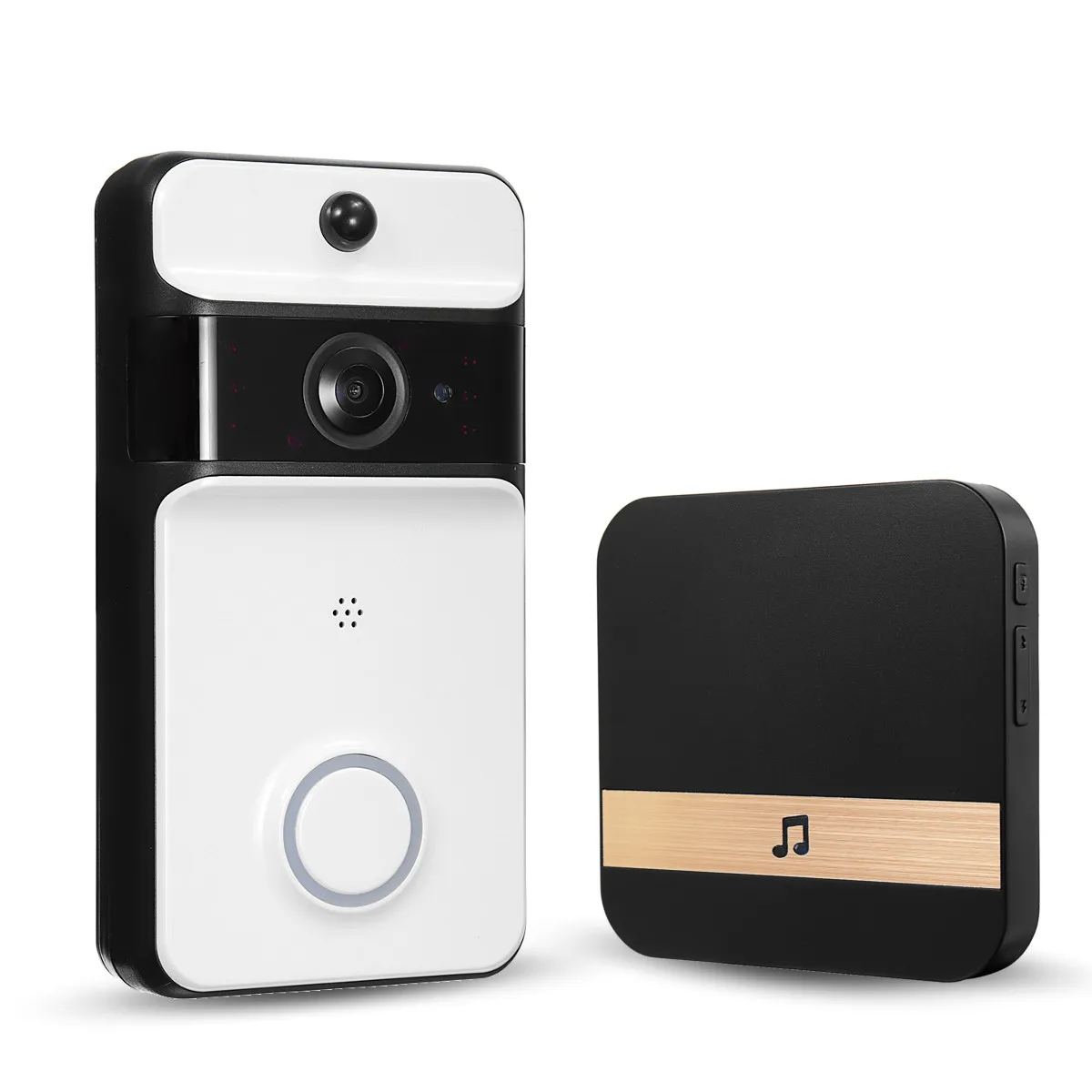 Умный дверной звонок с камерой IP видеосвязь WiFi дверной звонок для дома безопасности квартиры ИК-сигнализация Беспроводная дверная камера 720 P
