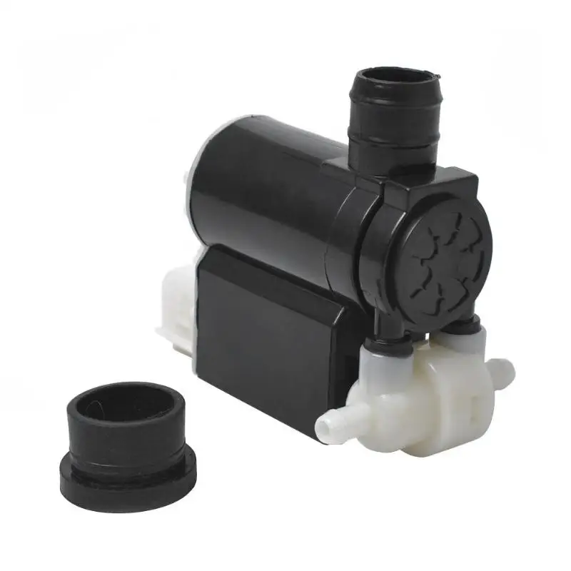 

Twin Outlet Windshield Windscreen Wiper Windshield Washer Pump 98510-2C100 w/ Grommet for HYUNDAI KIA Auto Accessories