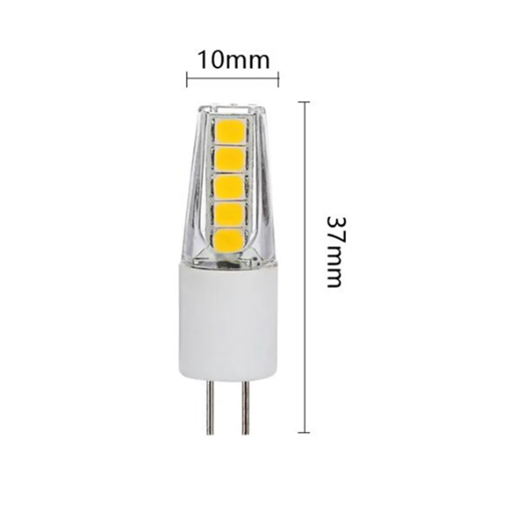 CLAITE AC220V AC/DC12V G4 2 Вт Чистый белый теплый недиммируемая керамика Светодиодная лампа