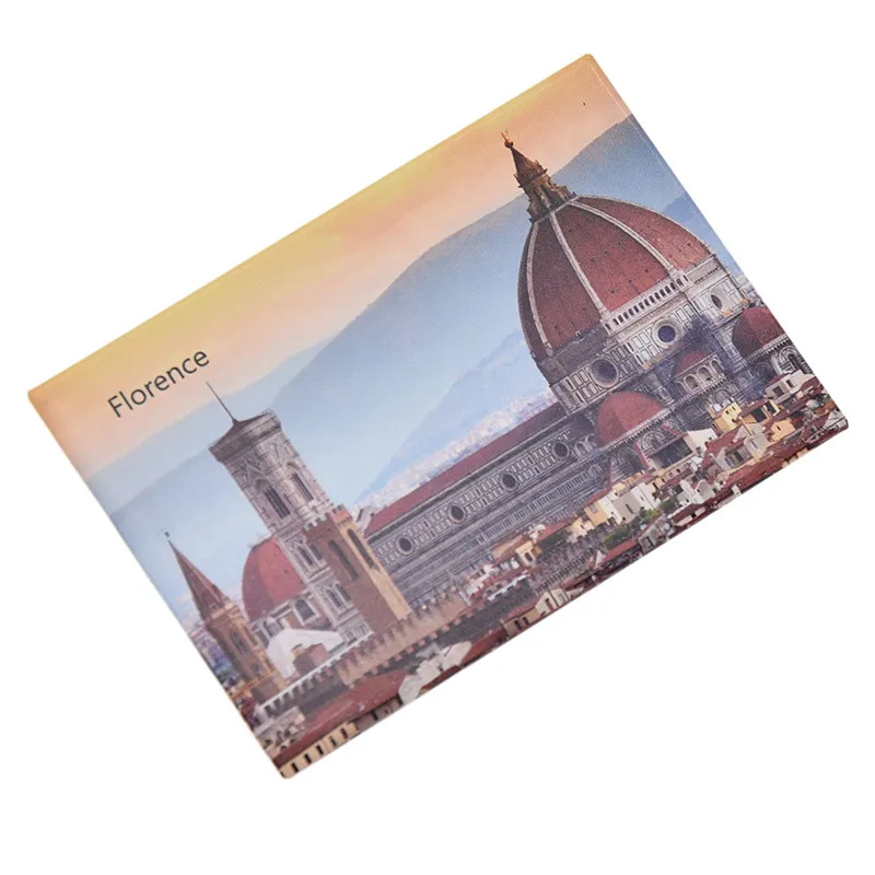 

Lychee Italy Scenic Refrigerator Sticker Florence Tower Famous View Fridge Magnet Souvenir Modern Home Kitchen Decor