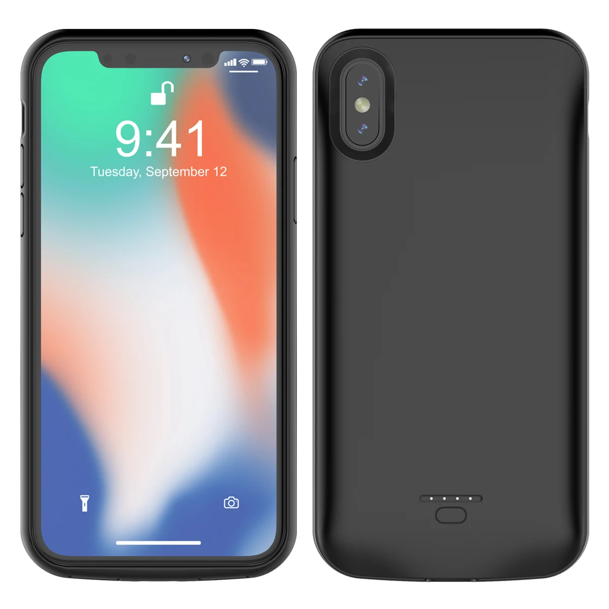 

Battery Charger Case For iPhone X/Xs Case 3600mAh Power Bank Capacity Battery External Backup Charger phone Case For iPhone X/Xs