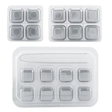 Reusable Stainless Steel Whiskey Stones Sipping Ice Cube Set Beer Wine Liquor Alcohol Chilling Whiskey Cooler Rocks Drink Cooler