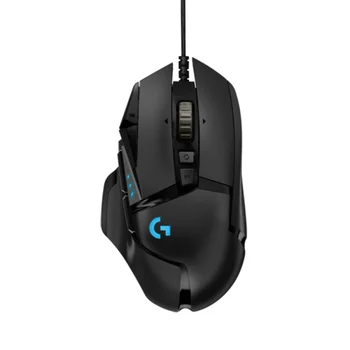 

Logitech G502 Hero Gaming Mouse 12000DPI Wired RGB Tunable PROTEUS SPECTRUM Gaming Mouse with Delta Zero for All Mouse Gamer