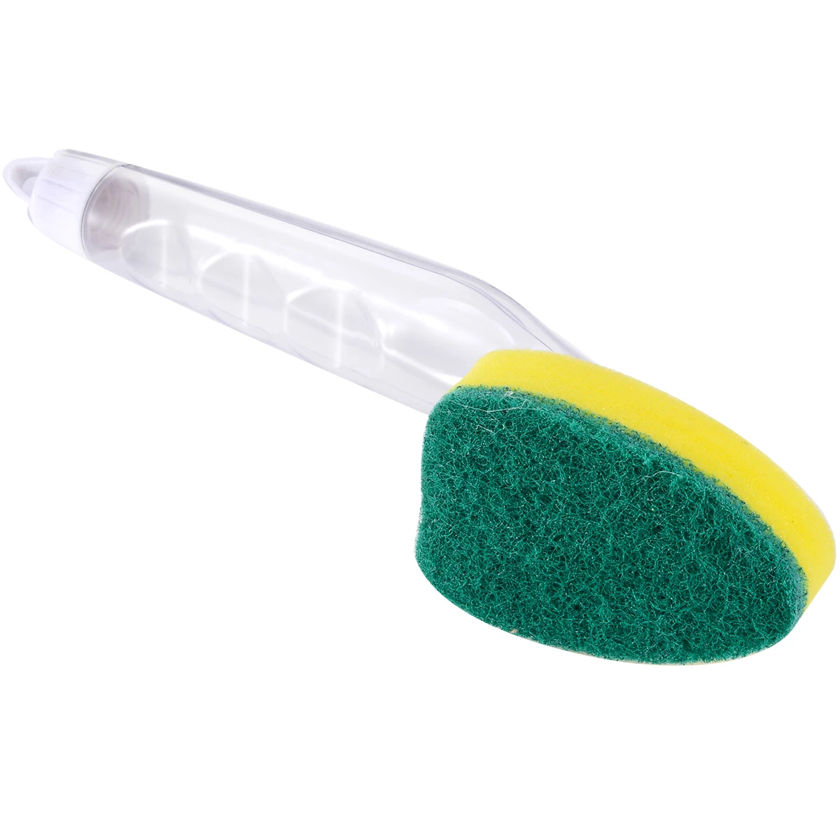 Usuful Bowls Cleaning Sponge Brush Dish Washing Tool Soap Dispenser