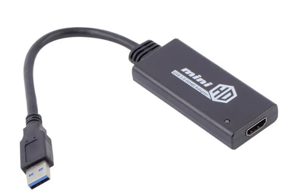 Переходник с USB 3 0 на HDMI для видеокабеля HD 1080P|Кабели HDMI| |