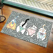 Коврик с узором суперабсорбент для ванны коврик Противоскользящий коврик для ванной комнаты