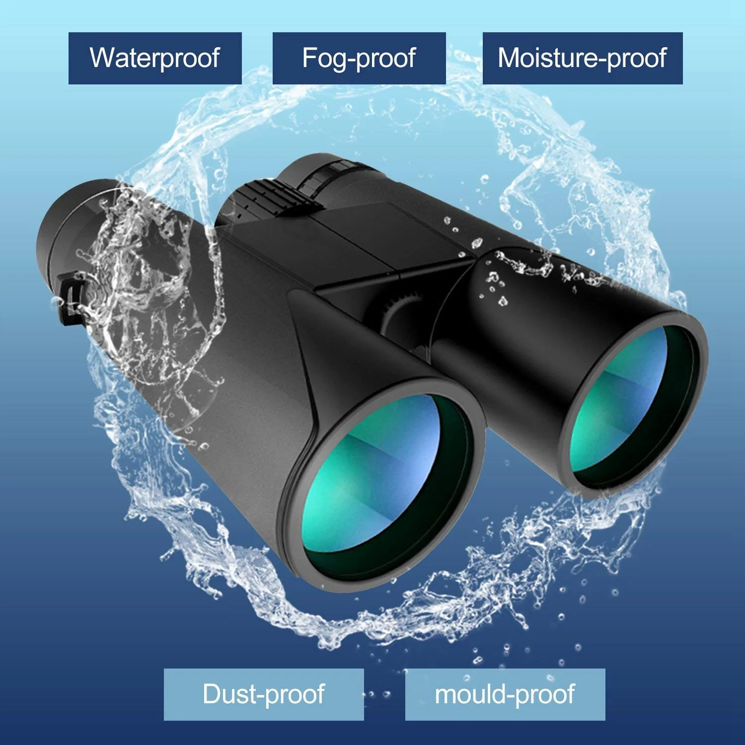 

FSTE High Power Binoculars 12x42 Bak4 Prism For Adults Fogproof Waterproof Great For Bird Watching Travel Stargazing Hunting C