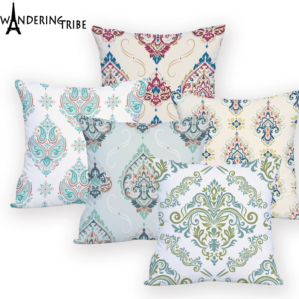 

Geometirc Cushion Cover Sofa Kissen Interesting Things Pillowcase Cover Boho Throw Pillows Almohadones Decorativos Cheap