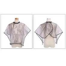 Парикмахерские накидка для салона полосатый стрижка шаль антипригарным дышащий фартук гладкой кожи Парикмахерская для взрослых