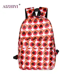 Женский повседневное большой ёмкость печати путешествия рюкзаки для женщин нейлон элегантный дизайн плеча школьные ранцы для подростка