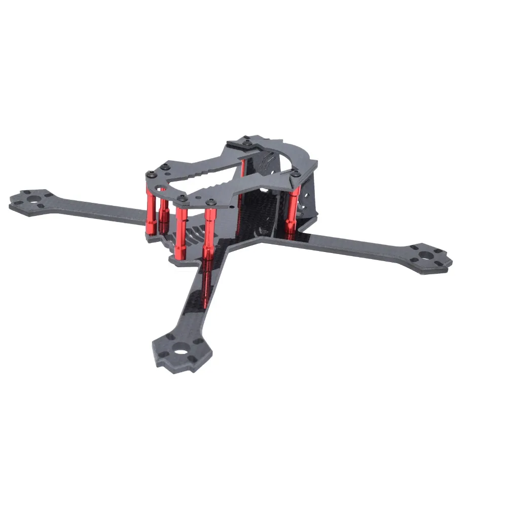 

Newest 2019 RC LEBOO215 210mm 3K Plain Matt Arm 4mm Carbon Fiber Frame Kit For RC Models Spare Part DIY Accessories