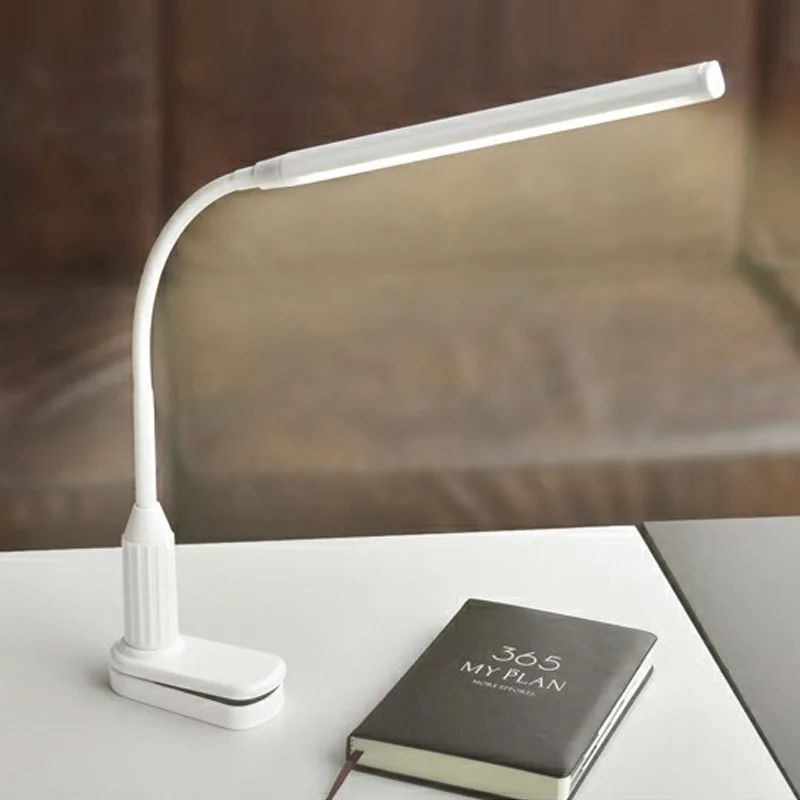 

QUKAU Eye reading lamp dimmable LED desk lamp student reading book lamp table lamp with battery usb charger