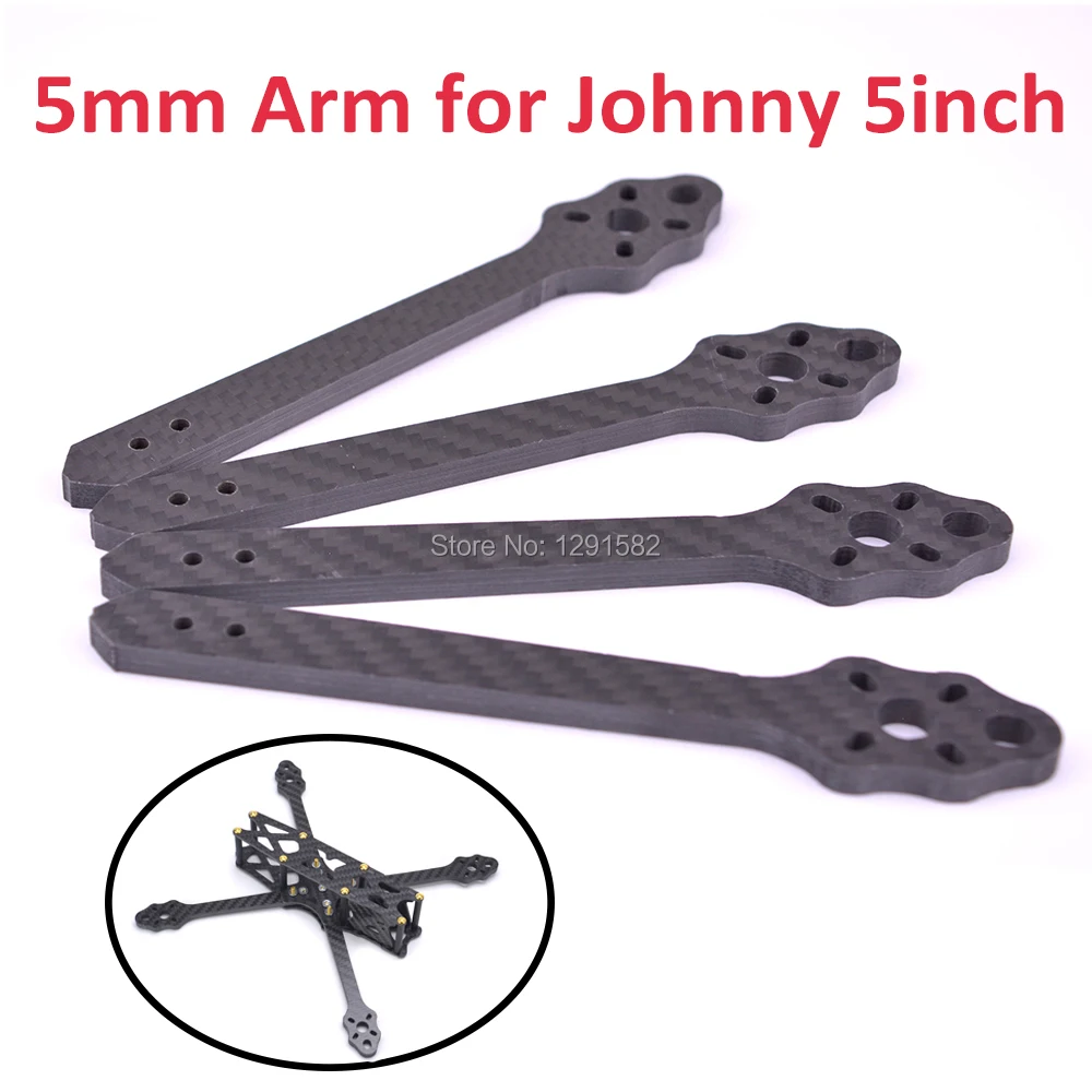 Carbon fiber Arm 5 мм рамка для квадрокоптера Johnny дюймов 220 X type FPV|Детали и аксессуары| |