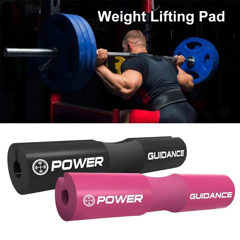  Pink Barbell Squat Pad Neck Shoulder Back Protection Pad Weight Lifting Pad Barbell Support Tool