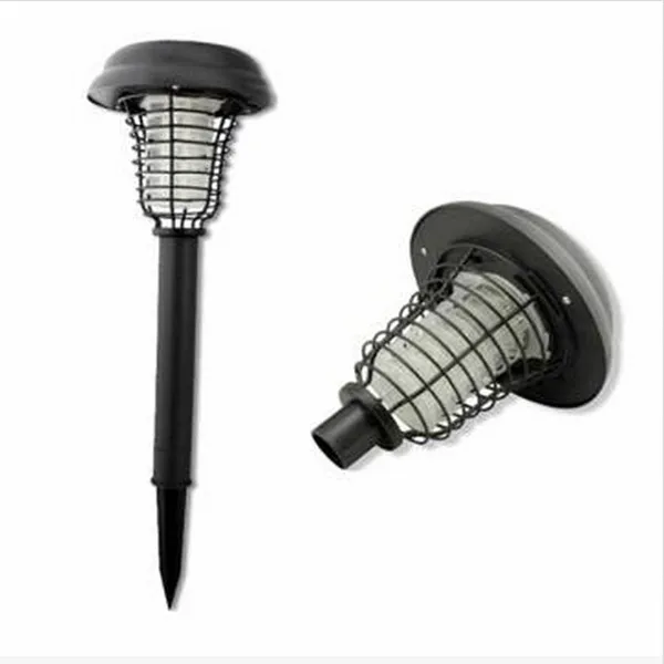 

Garden Solar Power LED Outdoor Solar Lamps Yard PlasticWaterproof Anti Mosquito Insect Pest Bug Zapper Killer Trapping LED Lamp