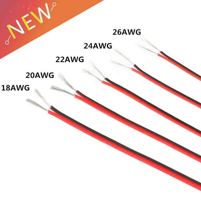 10m Electrical Wire Tinned Copper Gauge Awg Insulated Pvc Extension Led Cable Wire Electric Extend Cord 10m Electrical Wire Tinned Copper Gauge Awg Insulated Pvc Extension Led Cable Wire Electric Extend Cord