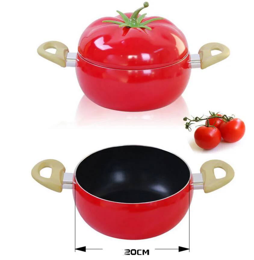 

Hot Sale Fruit Frying Pan Cooking Pot Color Saucepan Ceramic Pan Grill Pan Induction Cooker Gas Aluminum Cookware Drop Shipping