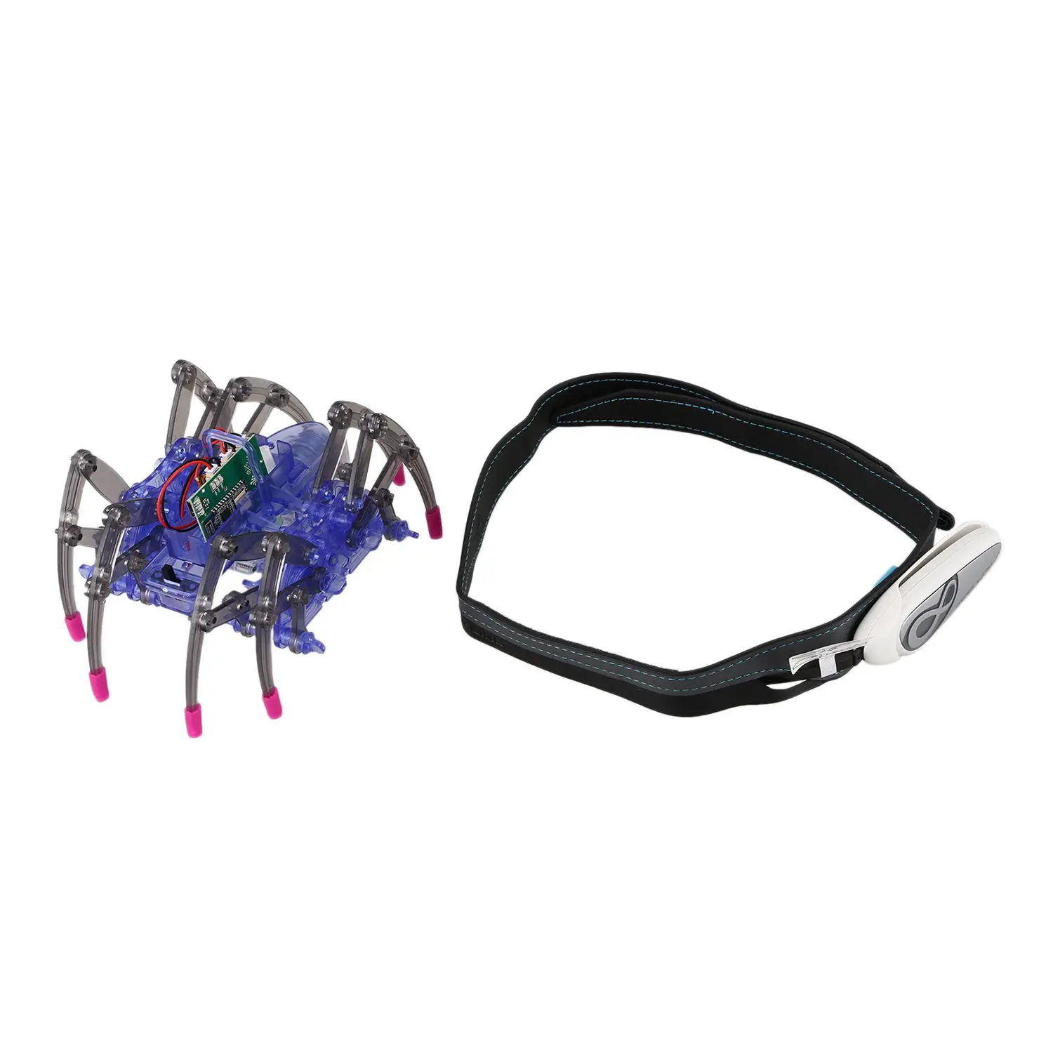 Brainlink Беспроводная Bluetooth повязка на голову носимые устройства с пауком-роботом для тренировки здоровья ум мозги мозговая волна игры