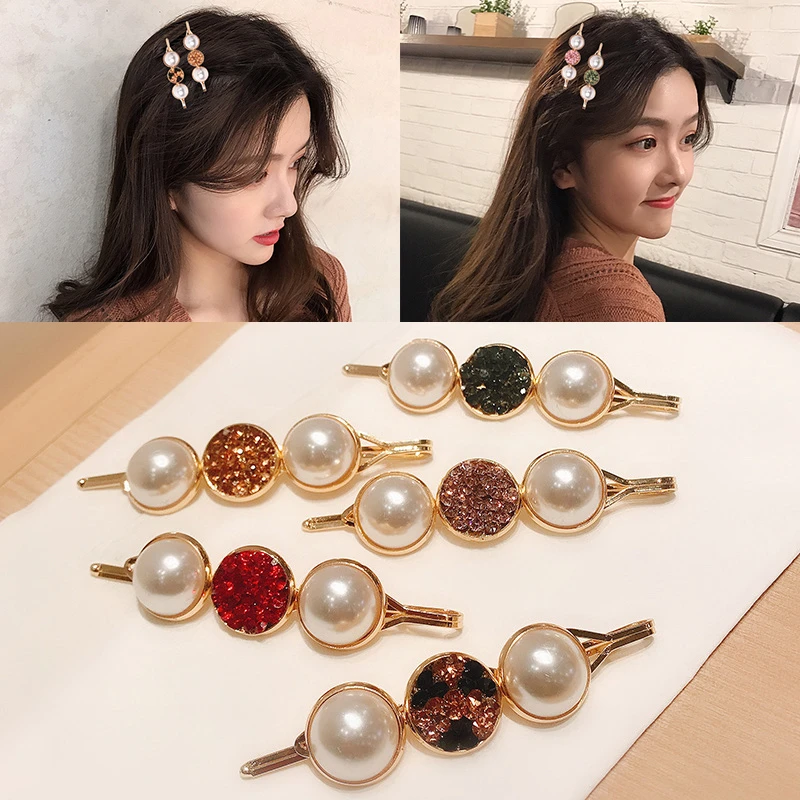New Fashion Women's Hair Slide Clips Snap Barrette Hairpin Pins Hair Accessories New Fashion Women's Hair Slide Clips Snap Barrette Hairpin Pins Hair Accessories