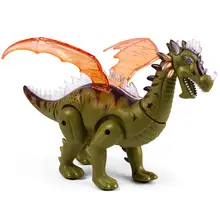 Реалистичный светильник для моделирования динозавров, пластиковая электронная игрушка Птерозавр, динозавр для детей