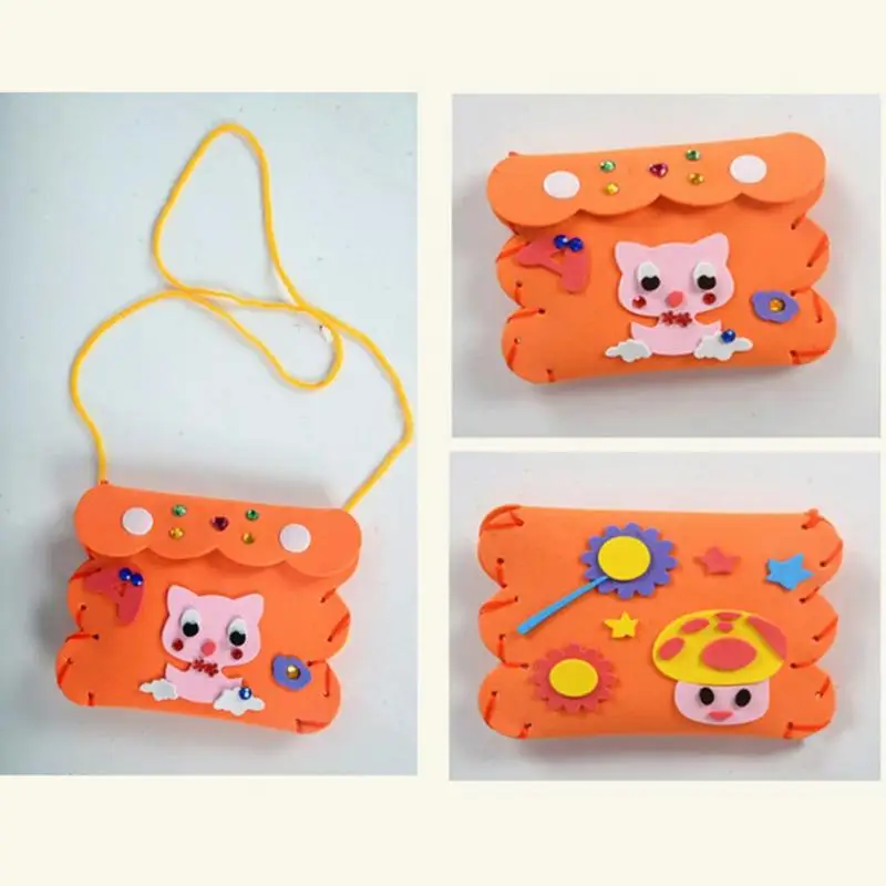 Художественные поделки цветок DIY Мультяшные игрушки милые ручные сумки из