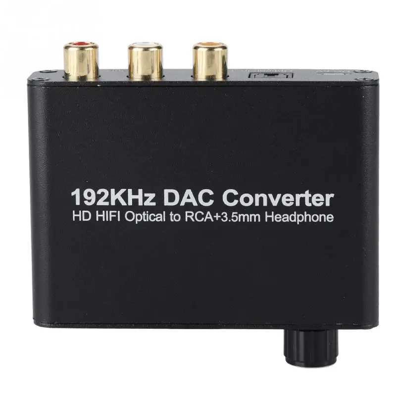 

5.1 HD Digital Optical Coaxial Toslink Analog Converter Digital Audio Decoder with Volume Adjustment