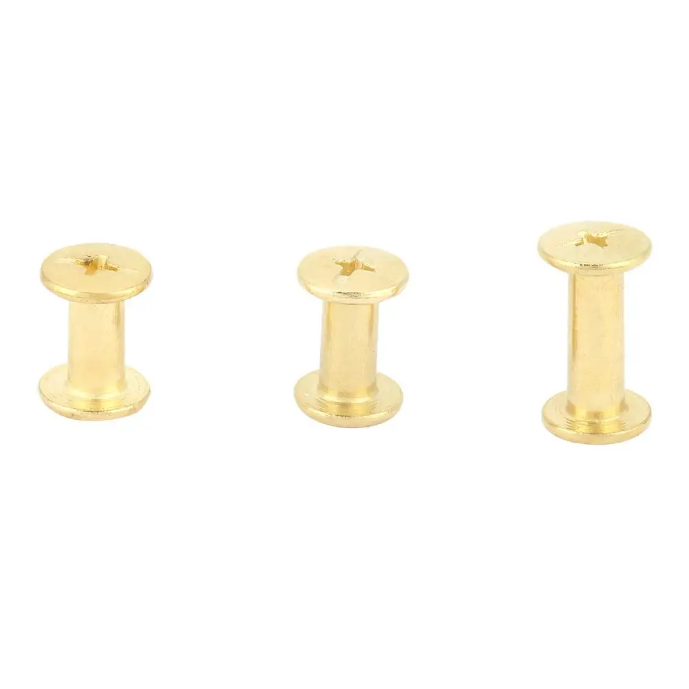 rivets 20pcs M5 Flat Head Book Album Rivets Screw Set DIY Craftmaking Rivet countersunk rivets