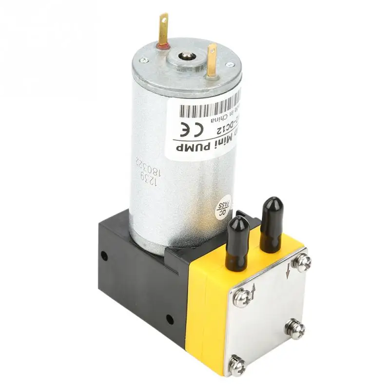 

Diaphragm Water Pump 12V 0.4-1L/min 3bar Electric DC Motor Micro Diaphragm Vacuum Self Priming Water Pump 4 meters top