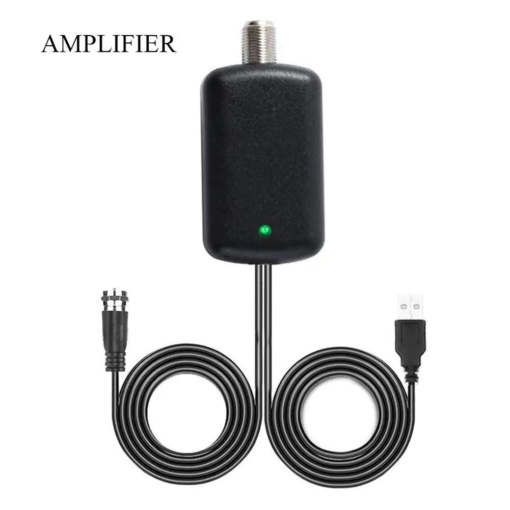 HD Digital TV Antenna Long 80 Miles Range Support For 4K 1080P HDTV Amplifier Signal Booster Antenna Signal Amplifier Adapter