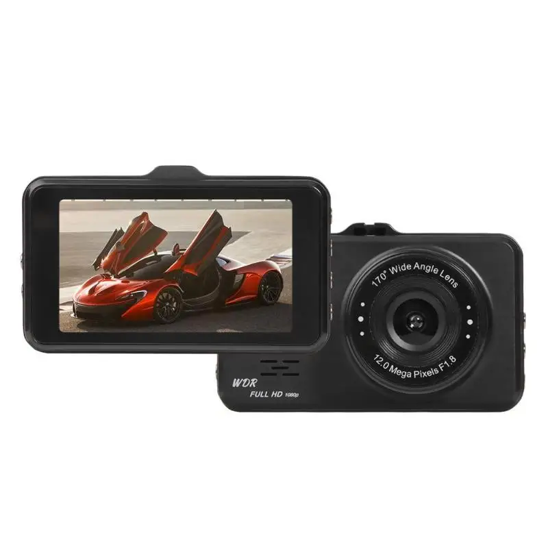 

VODOOL X39 3 Inch 1080p Portable Car Dash Cam WDR Loop Recording DVR Camera Video Recorder Cyclic Recording Support TF Card