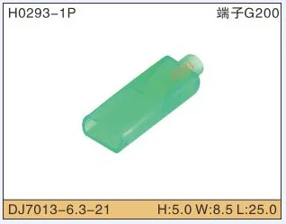 

5set 1P Automobile Waterproof Automotive Line Terminal Auto Wire Terminals Electrical 1 Pin Connectors Dj7013-6.3-21