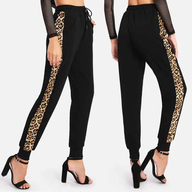Women's Ladies Casual Long Pants High Waist Slimming