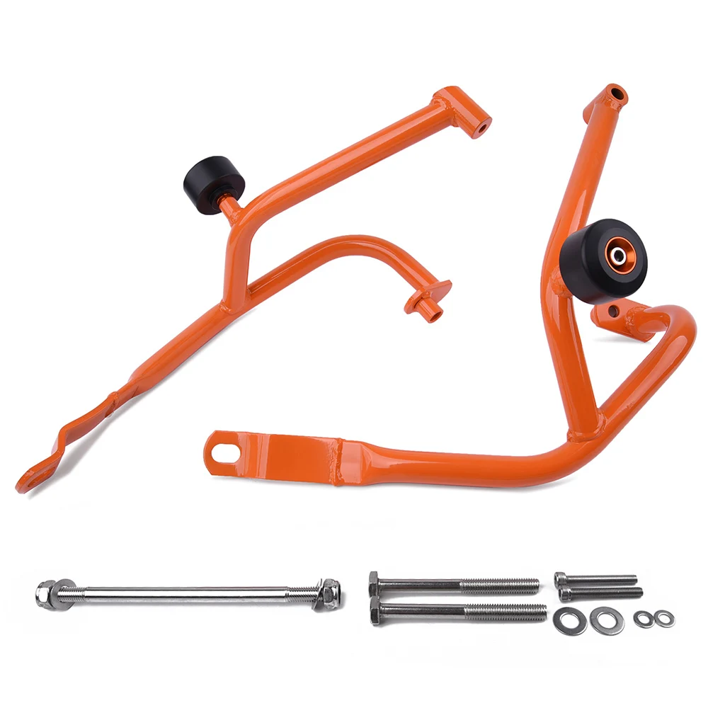 Аварии бар для KTM 390 DUKE 2013 2014 2015 2016 R2R рамки Enigne защитный кожух DUKE390 оранжевый бары