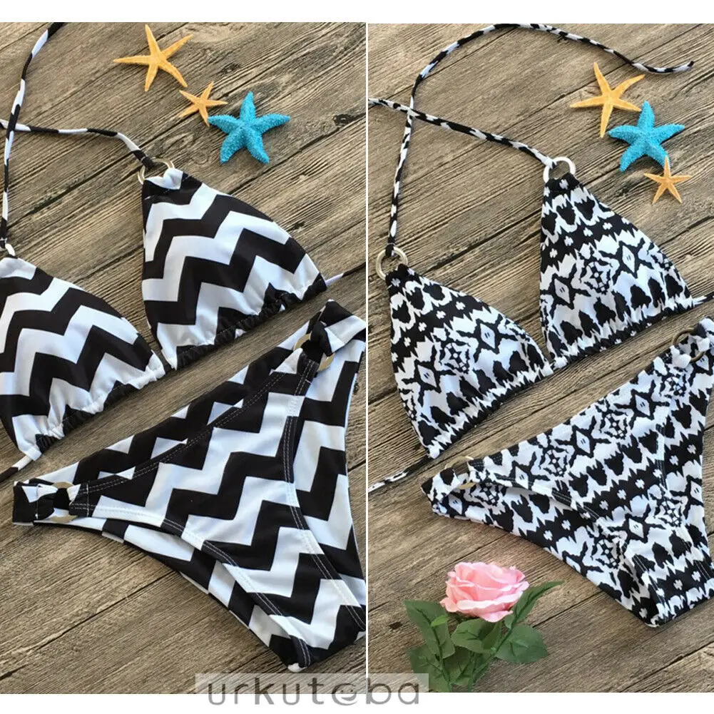 2019 Newest Hot Women Bikini Set Swimsuit Beachwear Swimwear No Padded monokini Bra Bathing Suit