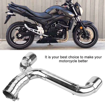 

for Suzuki GSR400 GSR600 BK400 BK600 Motorcycle Exhaust Mid-Pipe Middle Pipe Link Connect Adapter Universal