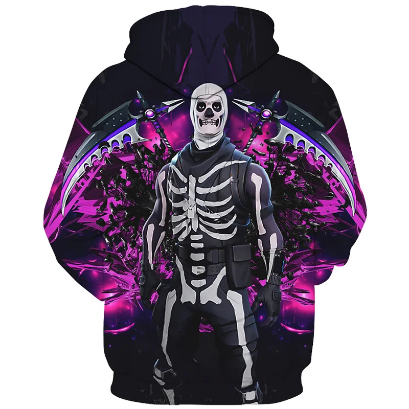 Fans Wear Sudadera Anime Hoodie Battle Royal Anime Men 3D Print Streetwear Hip Hop Punk
