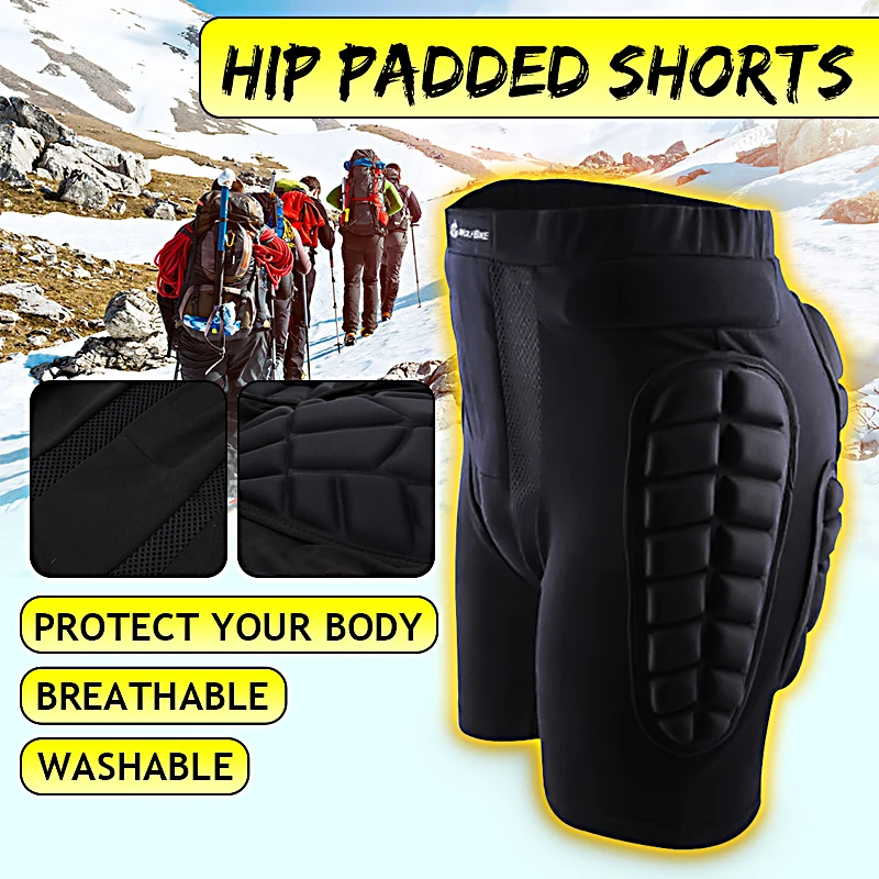 Buy Protective Gear Skiing Skating Snowboarding Shorts